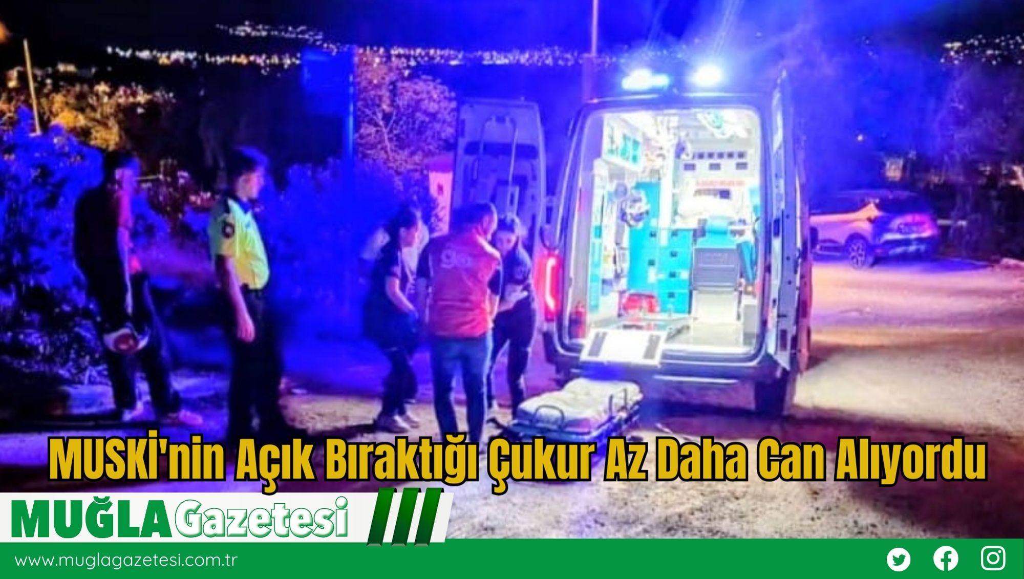 MUSKİ'nin Açık Bıraktığı Çukur Az Daha Can Alıyordu