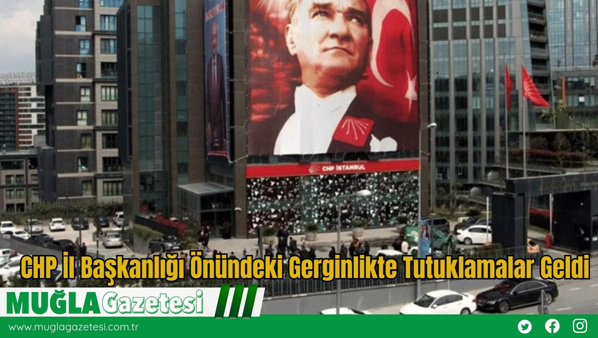 CHP İl Başkanlığı Önündeki Gerginlikte Tutuklamalar Geldi