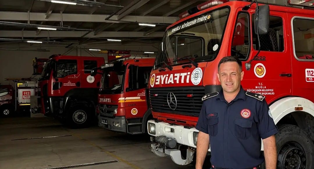 Bodrum İtfaiyesi'nin Yeni İtfaiye Amiri Belli Oldu