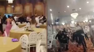 Düğünde Kavga Çıktı, Uçan Tekme Kameralara Yansıdı