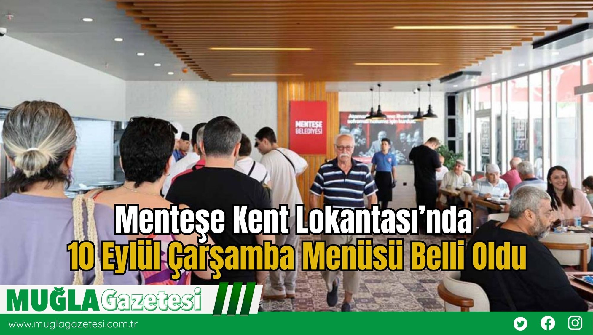 Menteşe Kent Lokantası’nda 10 Eylül Çarşamba Menüsü Belli Oldu