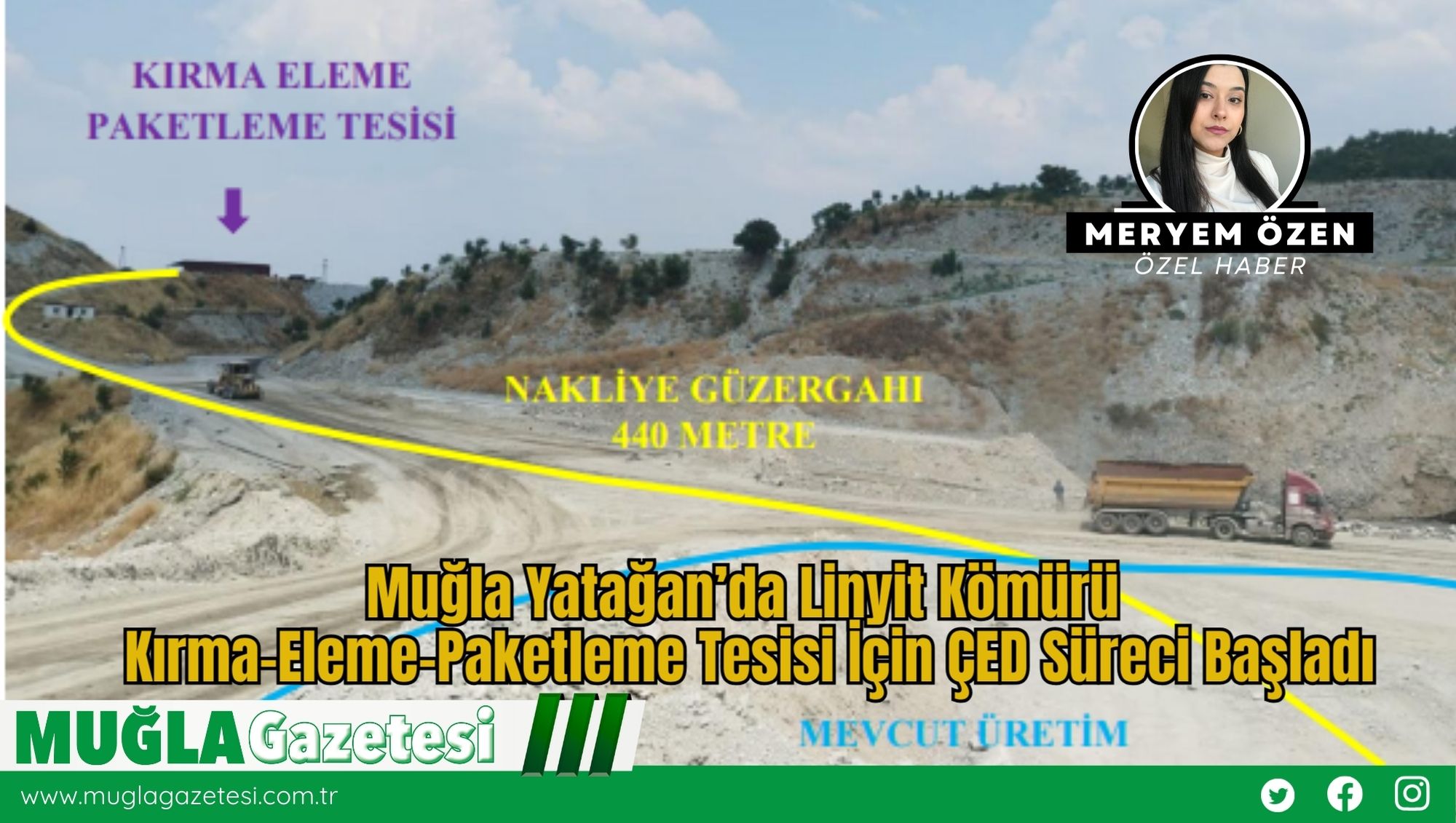Muğla Yatağan’da Linyit Kömürü Kırma-Eleme-Paketleme Tesisi İçin ÇED Süreci Başladı