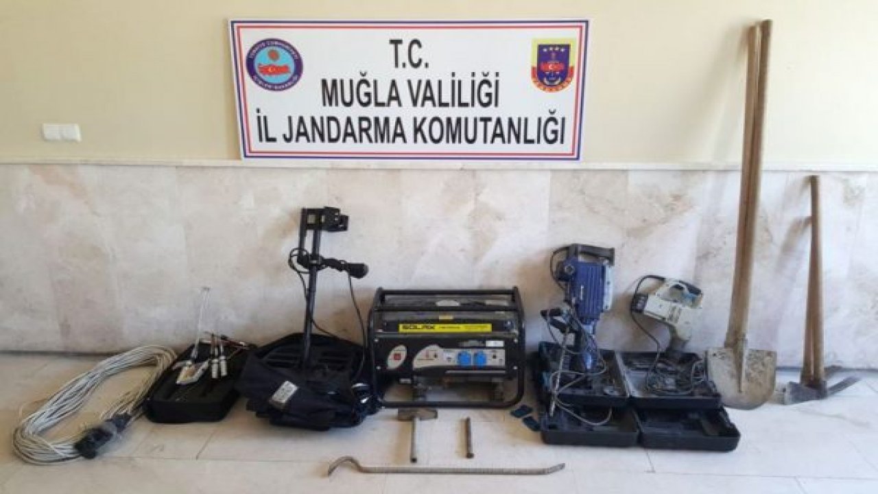 Kaçak kazı operasyonu