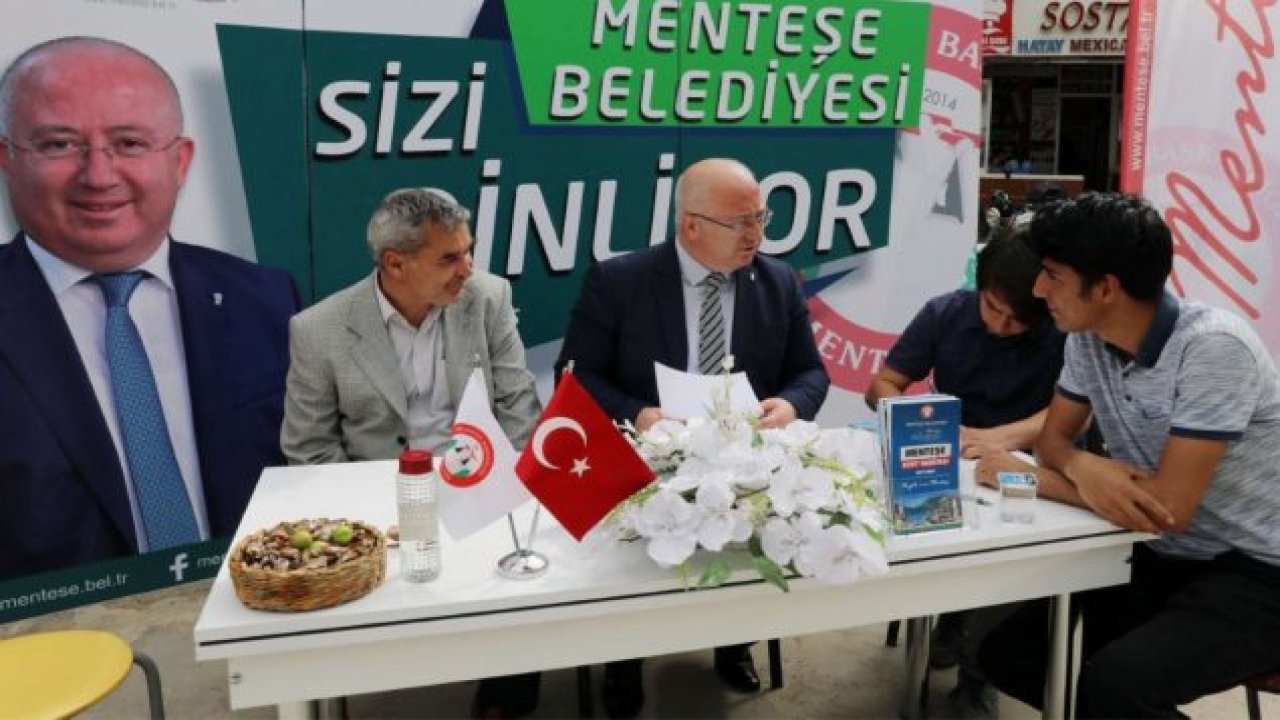 “Menteşe Belediyesi Sizi Dinliyor”