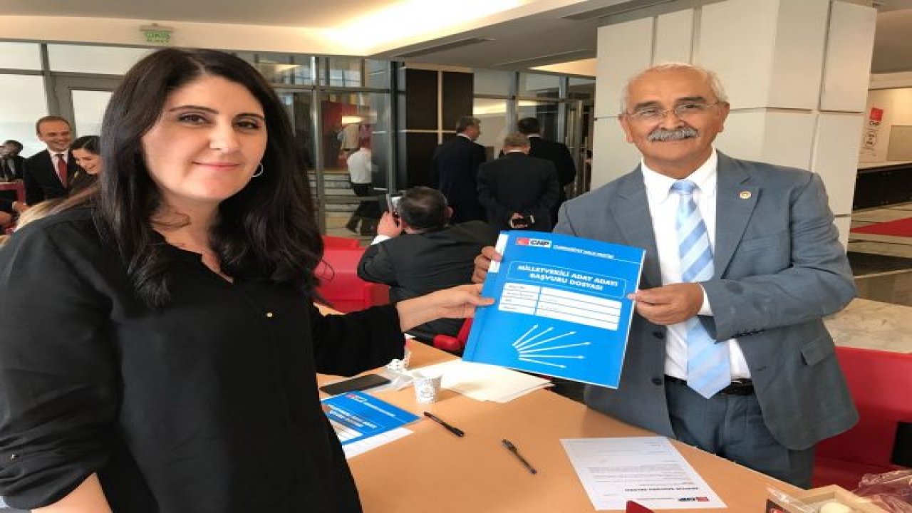 CHP'li Demir Milletvekili başvurusunu yaptı