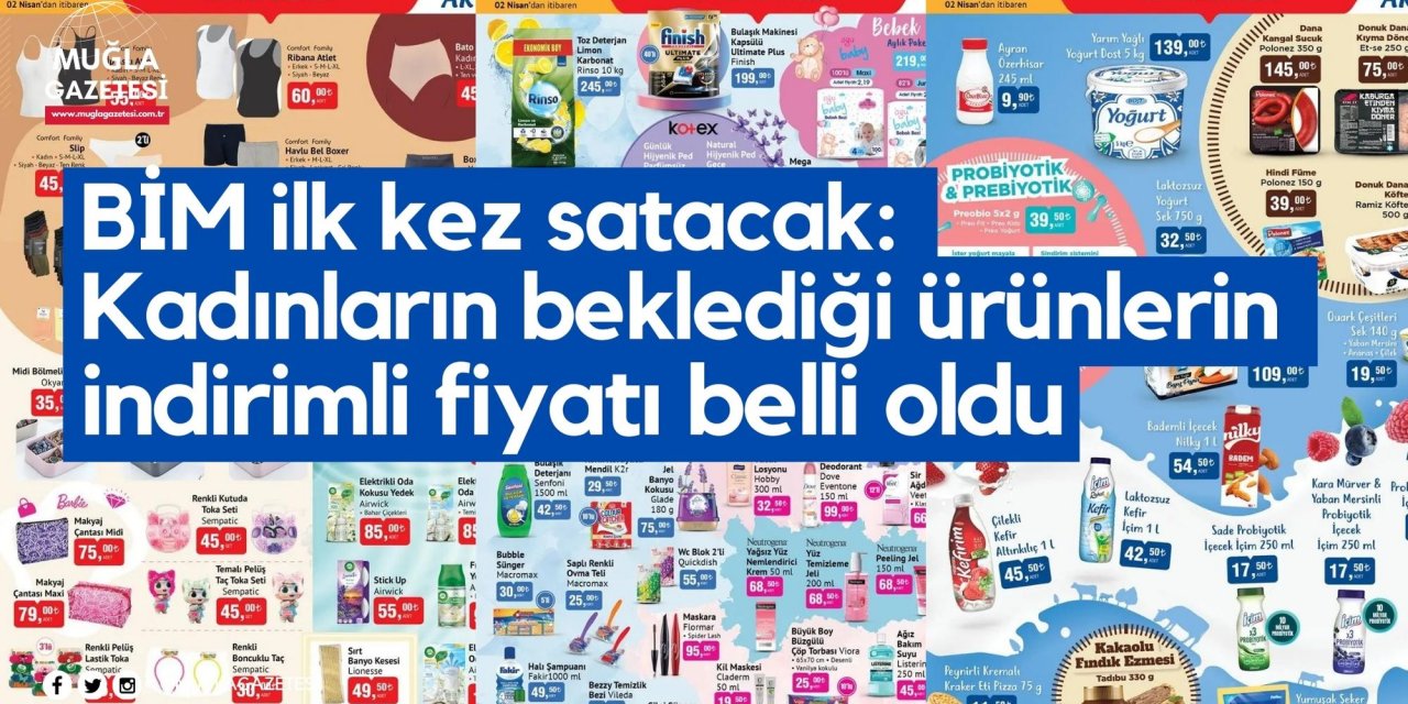 BİM ilk kez satacak: Kadınların beklediği ürünlerin indirimli fiyatı belli oldu