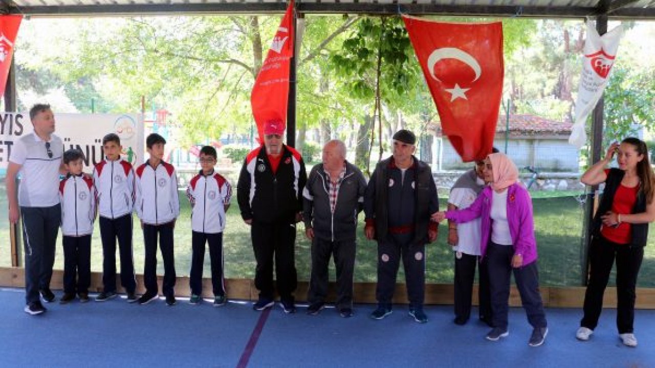 Menteşe’de bocce karşılaşması