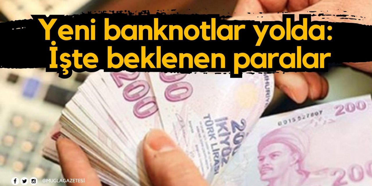 Yeni banknotlar yolda: İşte beklenen paralar