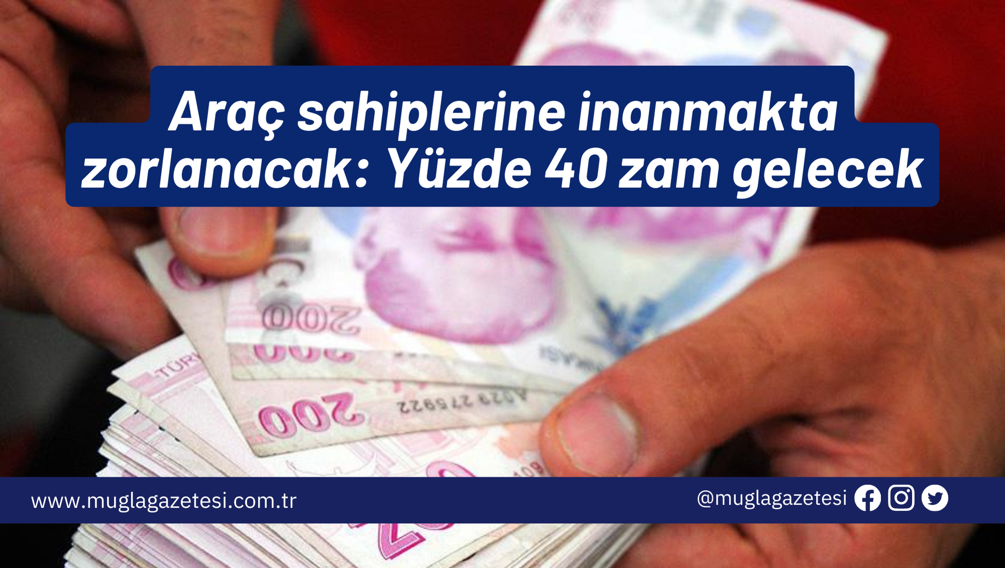 Araç sahiplerine inanmakta zorlanacak: Yüzde 40 zam gelecek