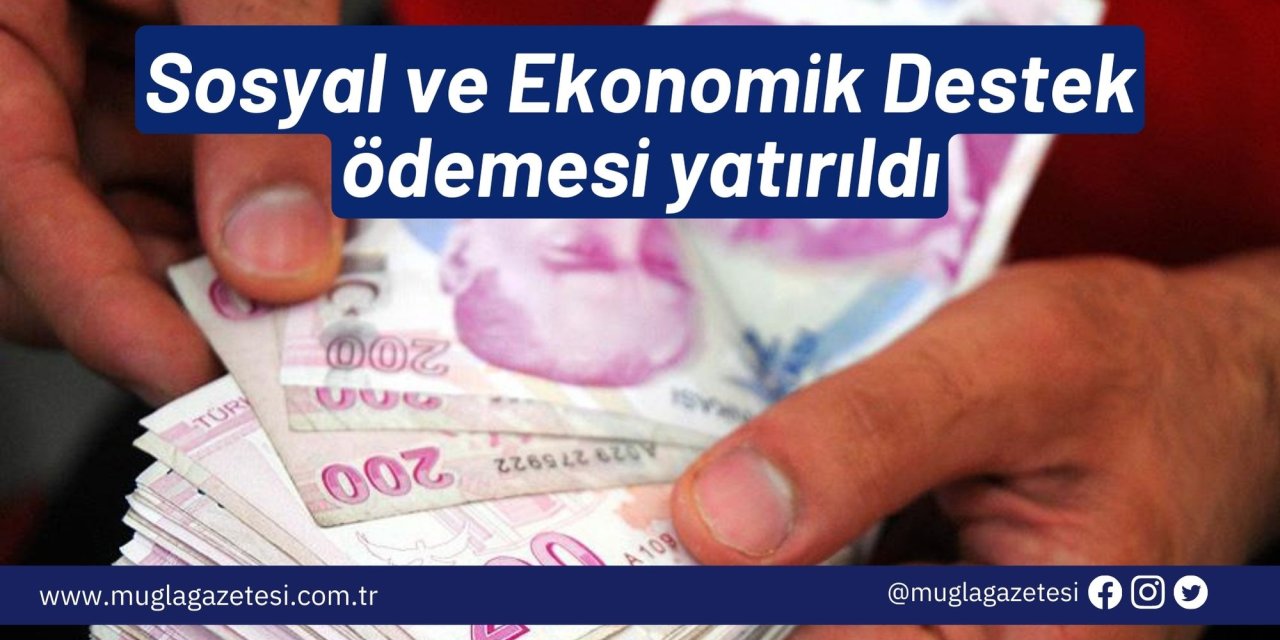Sosyal ve Ekonomik Destek ödemesi yatırıldı