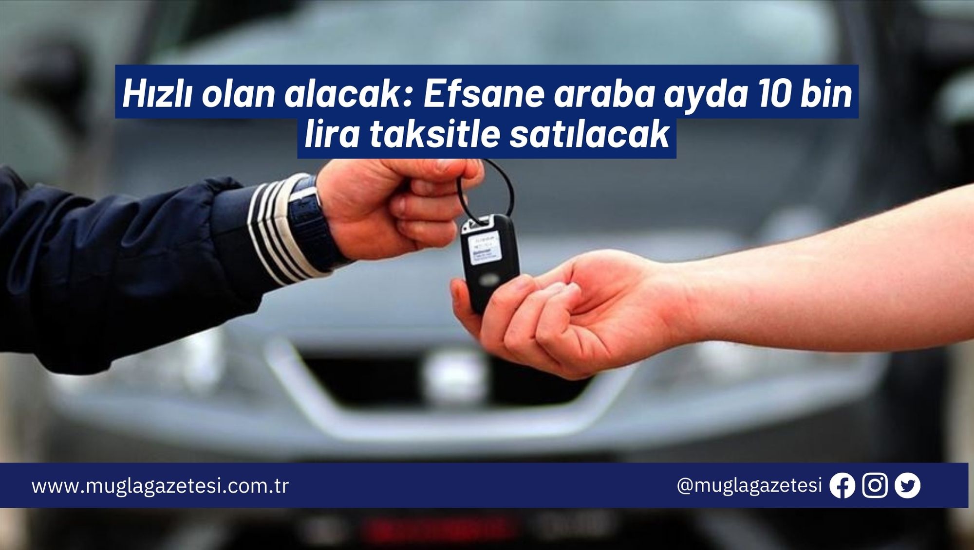 Hızlı olan alacak: Efsane araba ayda 10 bin lira taksitle satılacak
