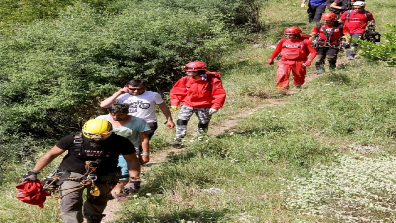 Tatilci kurtarıldı