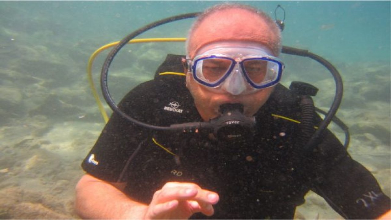 Alkan, denizde yorgunluk attı