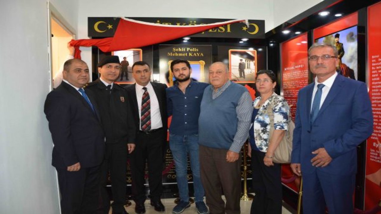 Şehidin adı halk eğitim  merkezine verildi