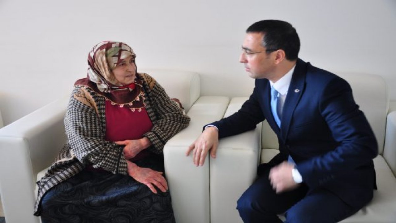 Kaymakamlığı yaşlı adamı sevindirdi