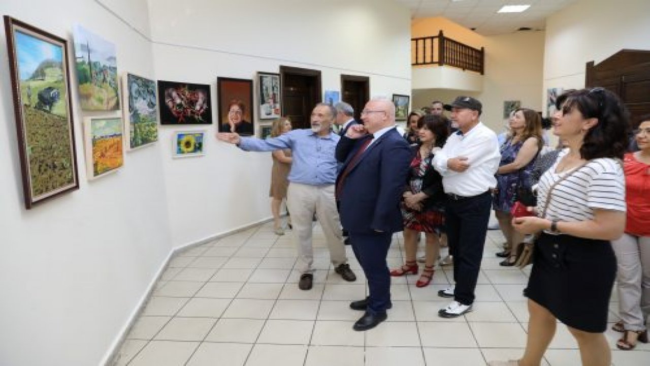 'Kış Kursları' sergisi açıldı