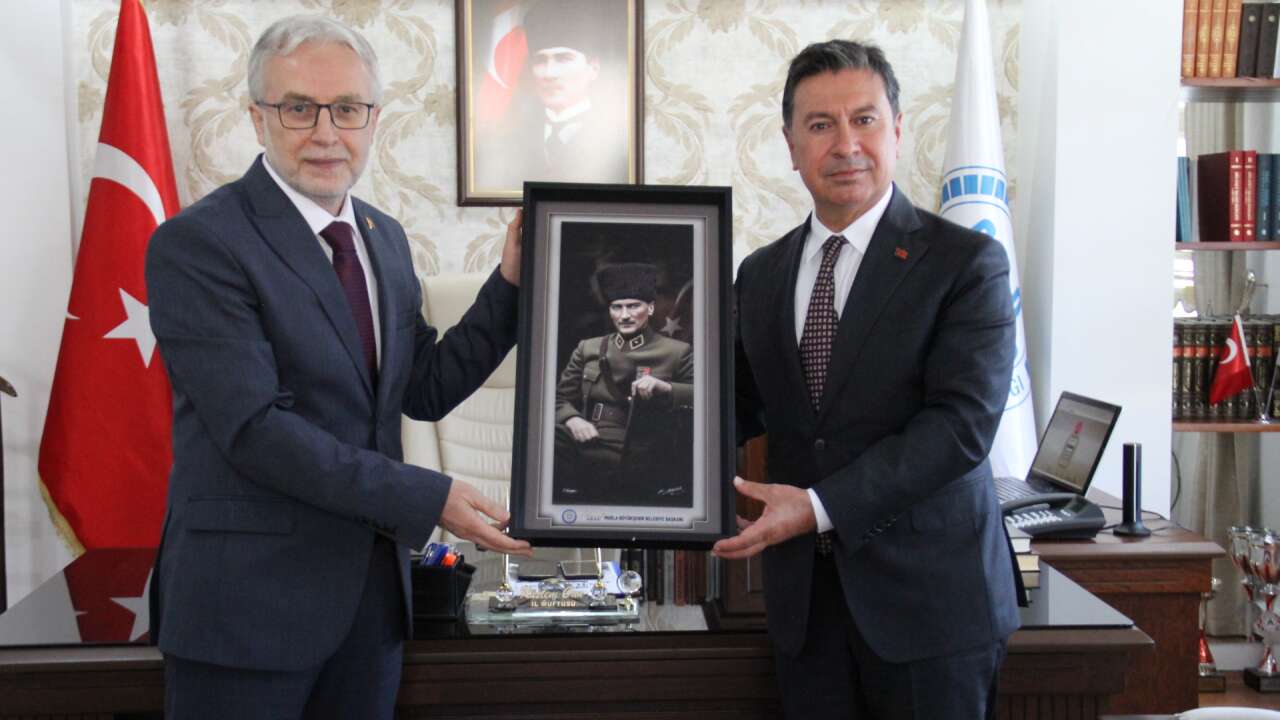 Başkan Aras’tan Müftü Can’a Hayırlı Olsun Ziyareti