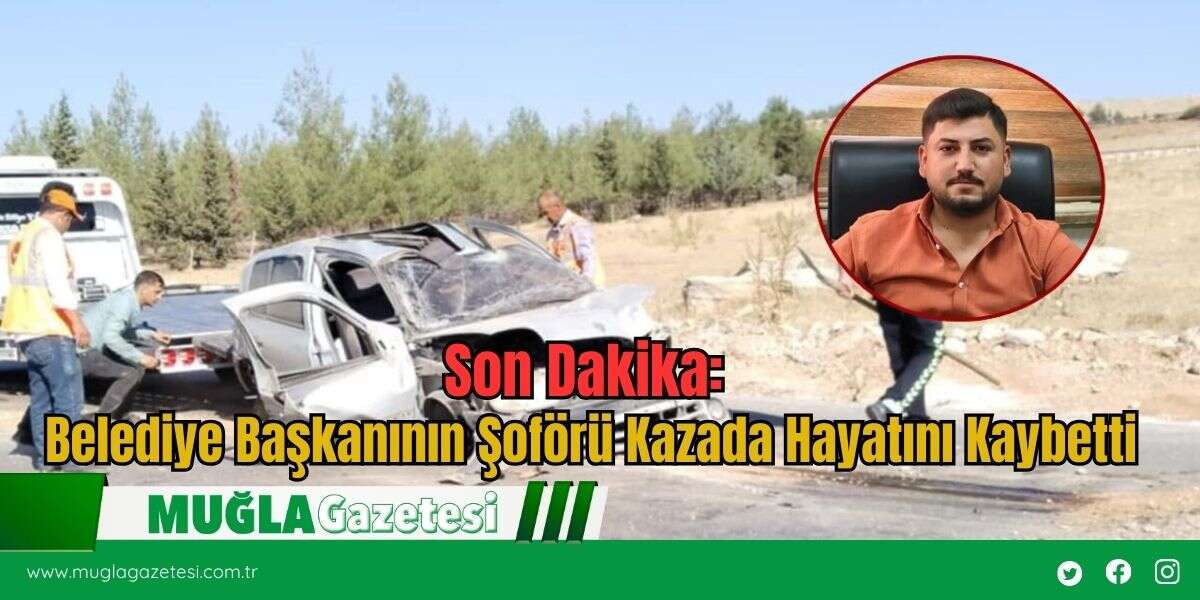 Son Dakika: Belediye Başkanının Şoförü Kazada Hayatını Kaybetti