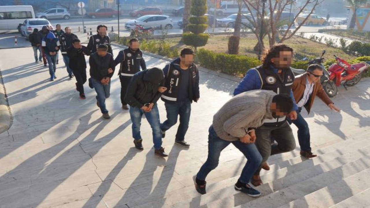 uyuşturucu operasyonunda 6 tutuklama