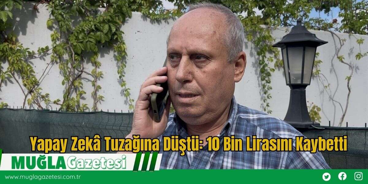 Yapay Zekâ Tuzağına Düştü: 10 Bin Lirasını Kaybetti