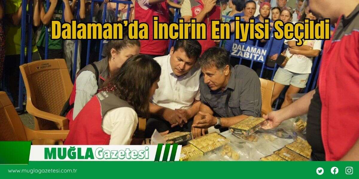 Dalaman’da İncirin En İyisi Seçildi
