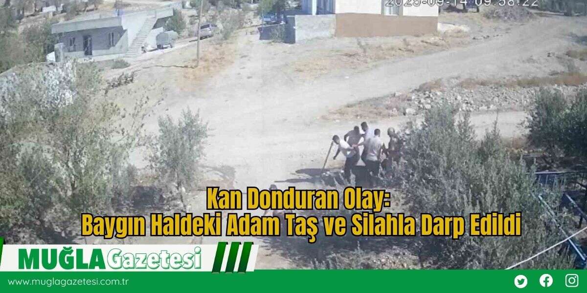 Kan Donduran Olay: Baygın Haldeki Adam Taş ve Silahla Darp Edildi