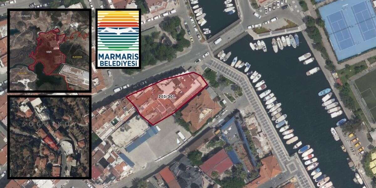Marmaris Belediyesi’ne Ait 5 Taşınmaz Kiraya Verilecek