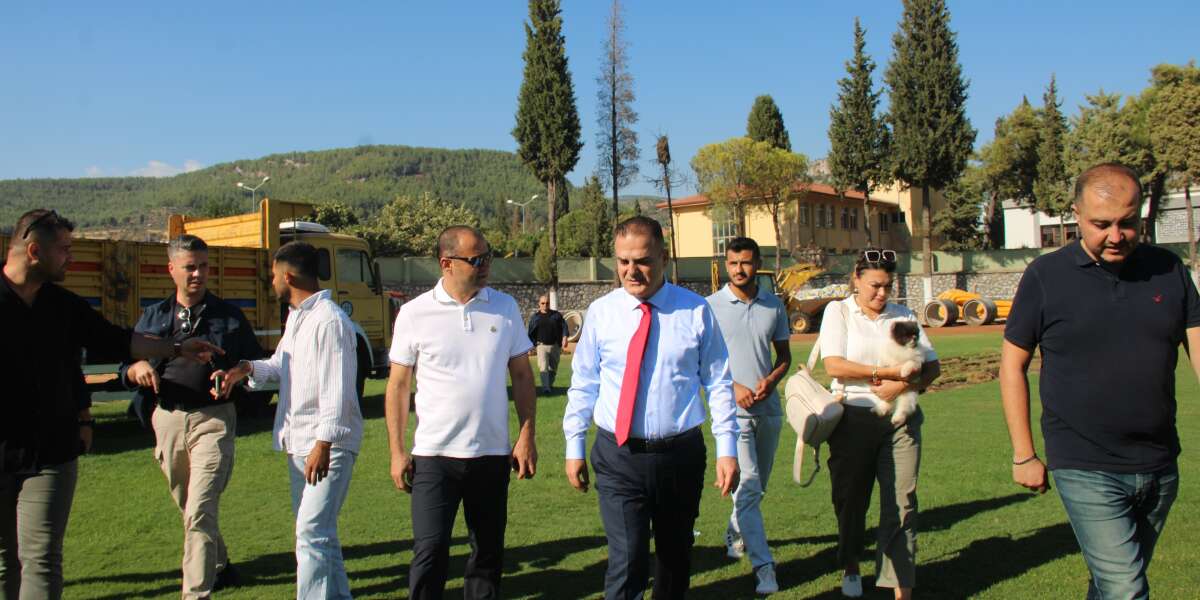 Muğla Valisi Akbıyık: "Stat Ekim Ayında Bitmiş Olacak"