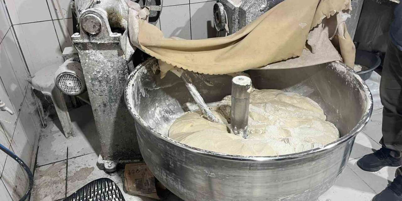 Ruhsatsız Ekmek Fırını Mühürlendi