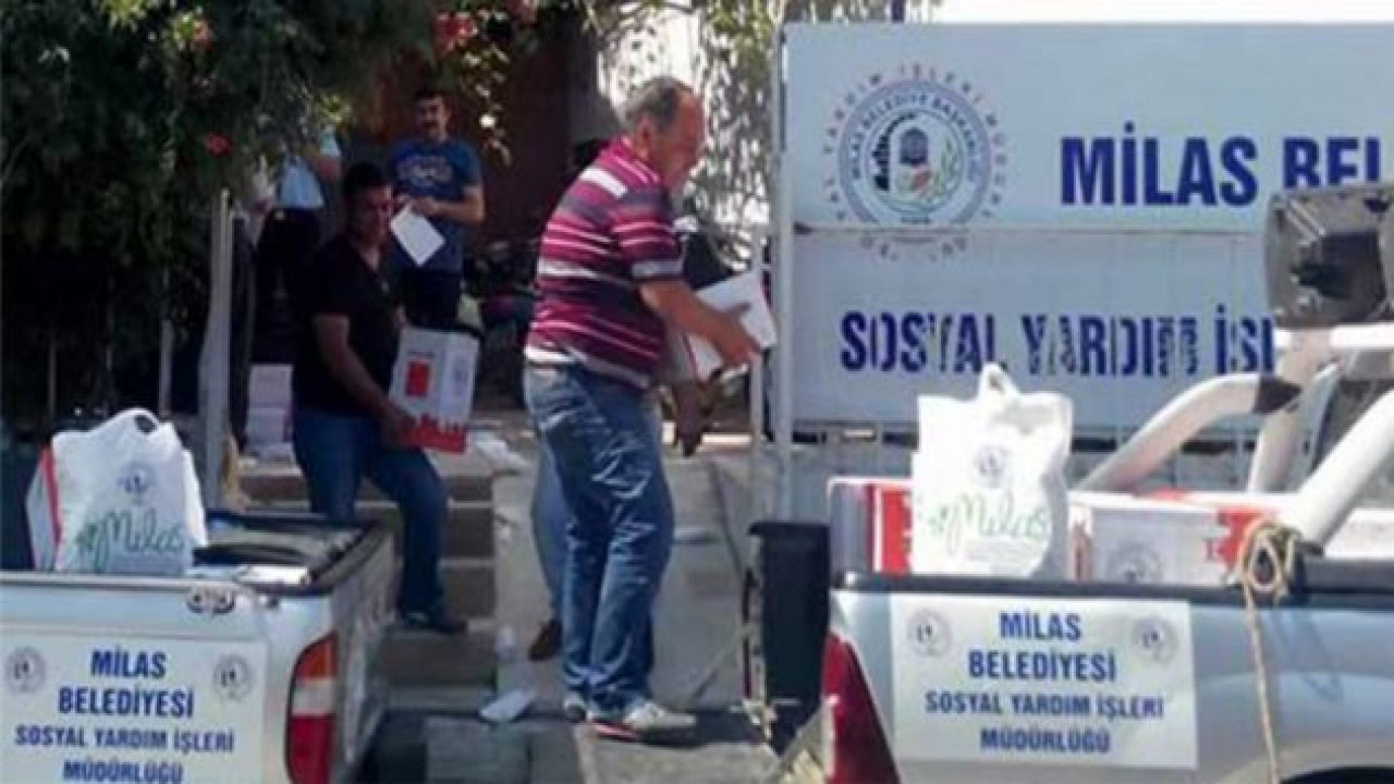 Gıda yardımları başladı