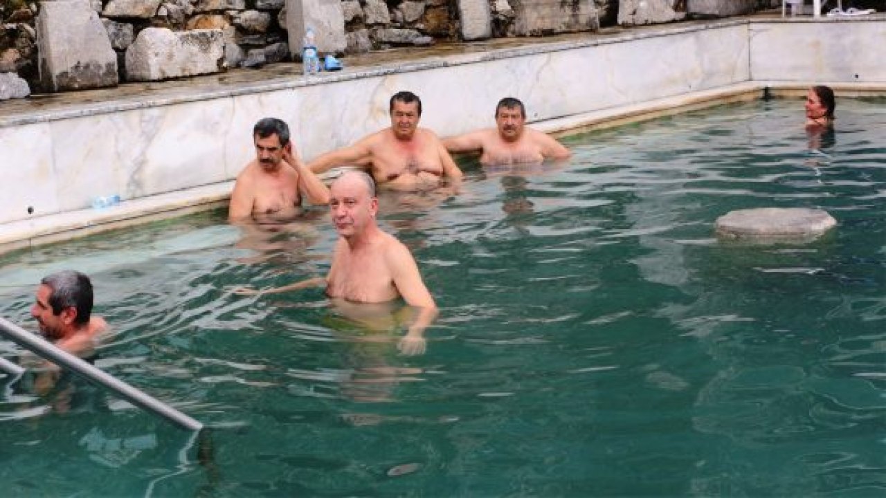 Sultaniye  Kaplıcalarına  ziyaretçi akını