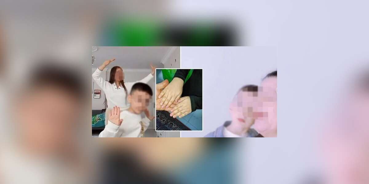 Böyle Anne Olmaz Olsun! Ellerine Oje Sürdüğü Oğlunu Dans Ettirdi