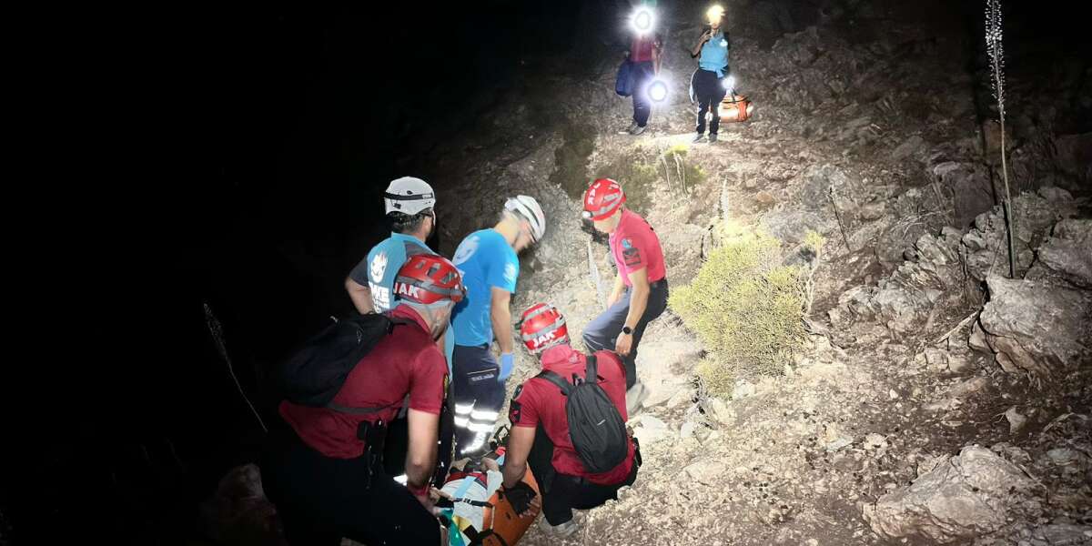 Fethiye’de Tur Yürüyüşünde Mahsur Kalan 3 Kişi Kurtarıldı