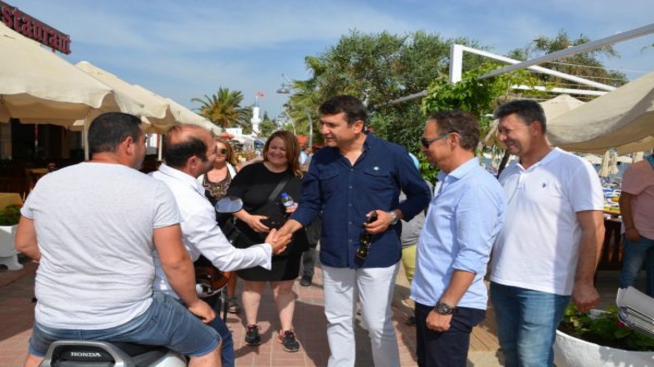 İyi Parti Bodrum’dan Bitez Esnaf Ziyareti