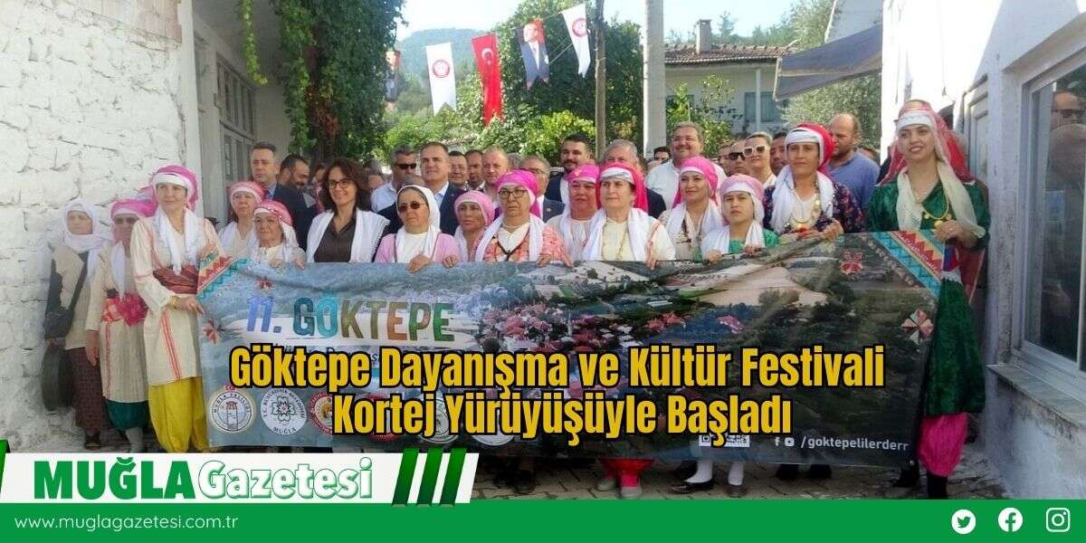 Göktepe Dayanışma ve Kültür Festivali Kortej Yürüyüşüyle Başladı