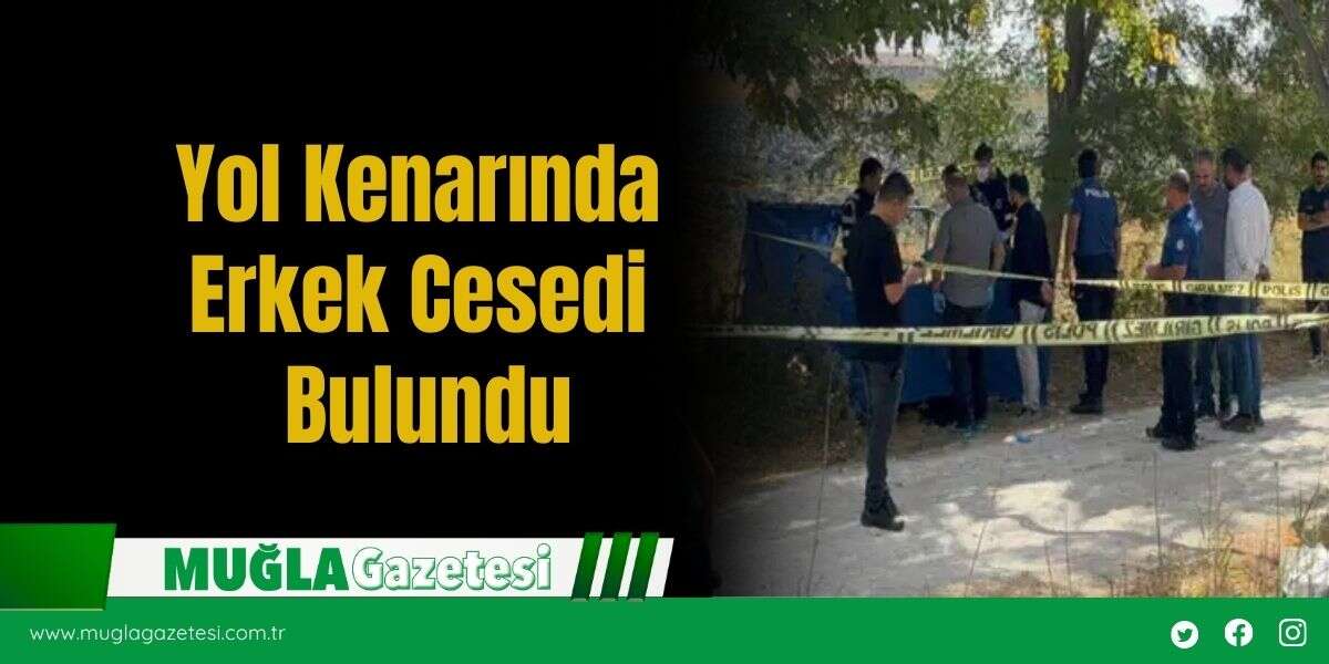 Yol Kenarında Erkek Cesedi Bulundu