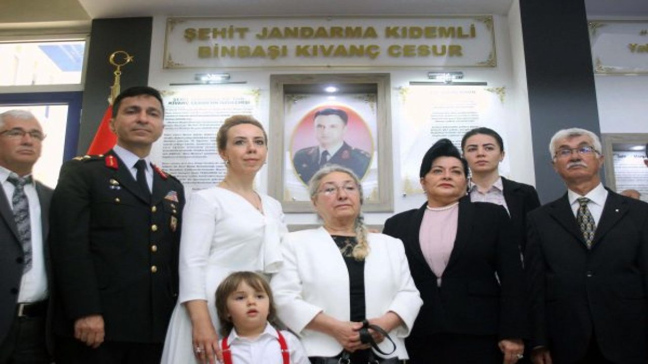 Şehit Binbaşının ismi okuduğu okula verildi