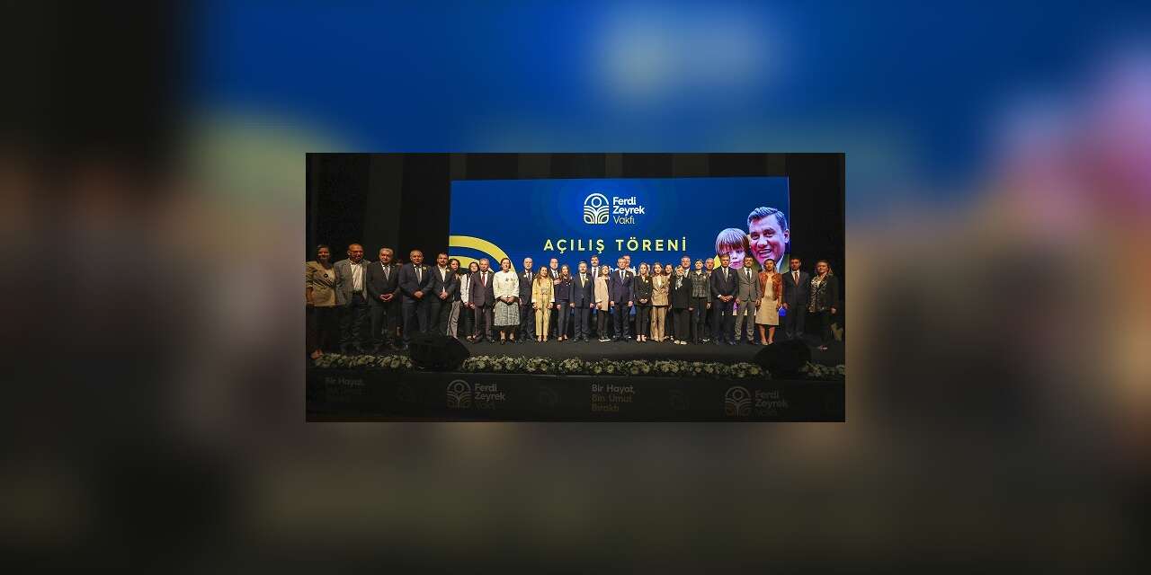 Manisa’da Ferdi Zeyrek Vakfı Açıldı