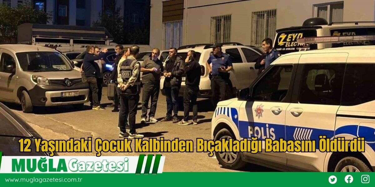 12 Yaşındaki Çocuk Kalbinden Bıçakladığı Babasını Öldürdü