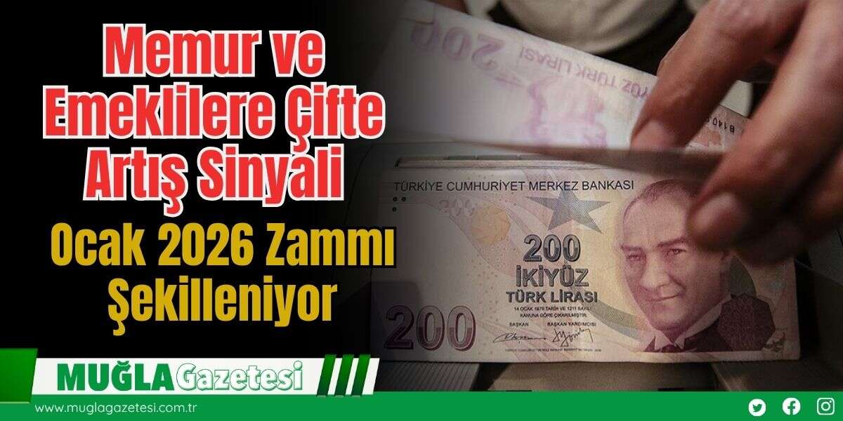 Memur ve Emeklilere Çifte Artış Sinyali : Ocak 2026 Zammı Şekilleniyor