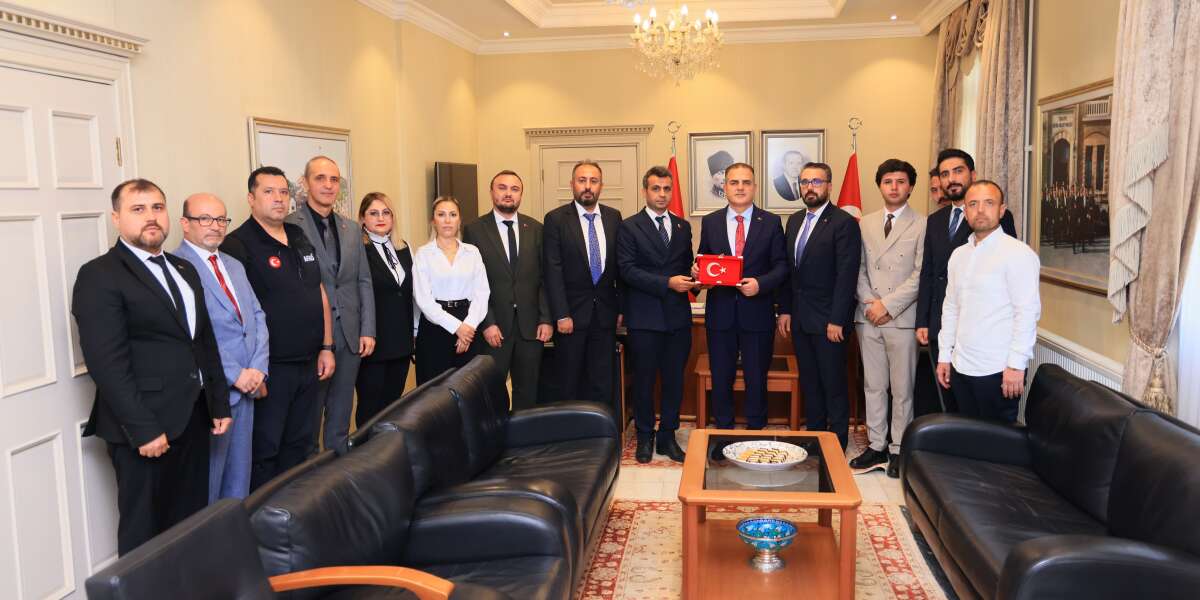 TÜRKAV Muğla İl Başkanlığından Vali Akbıyık’a Ziyaret