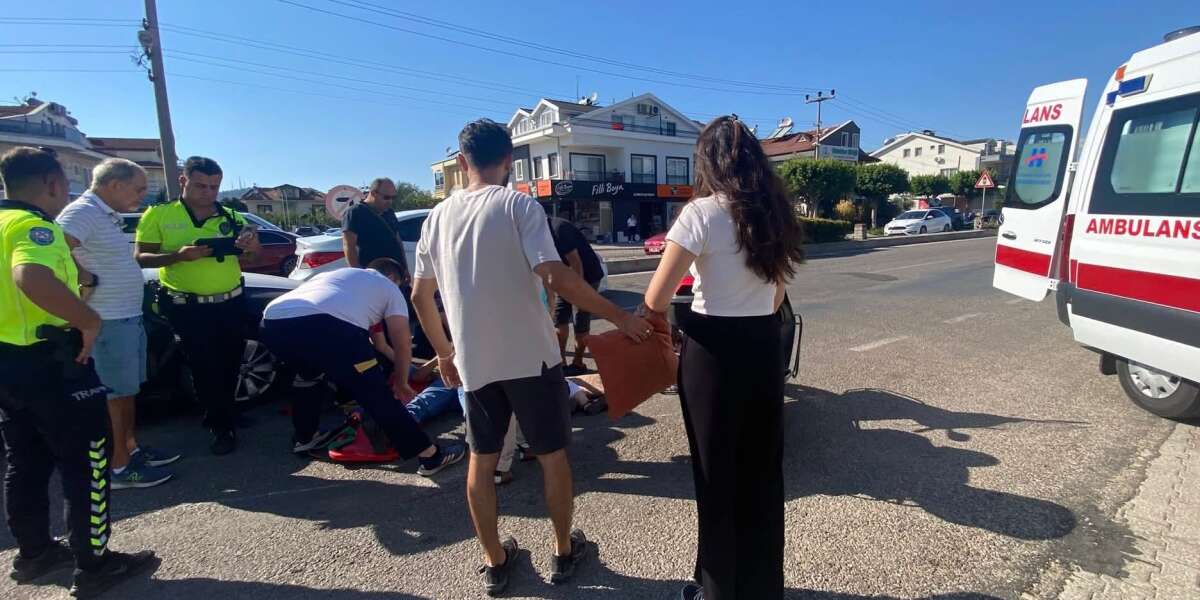 Muğla'da Trafik Kazası, Yaralılar Var