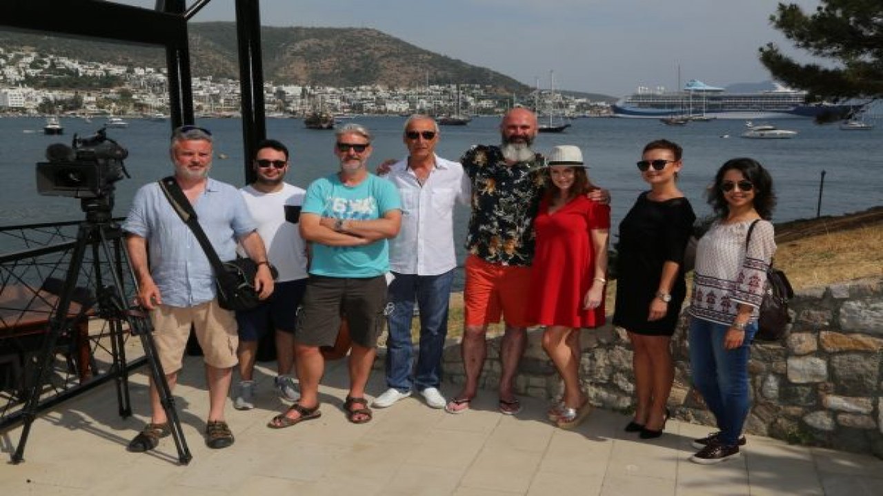 İrlandalı televizyoncular Bodrum'da