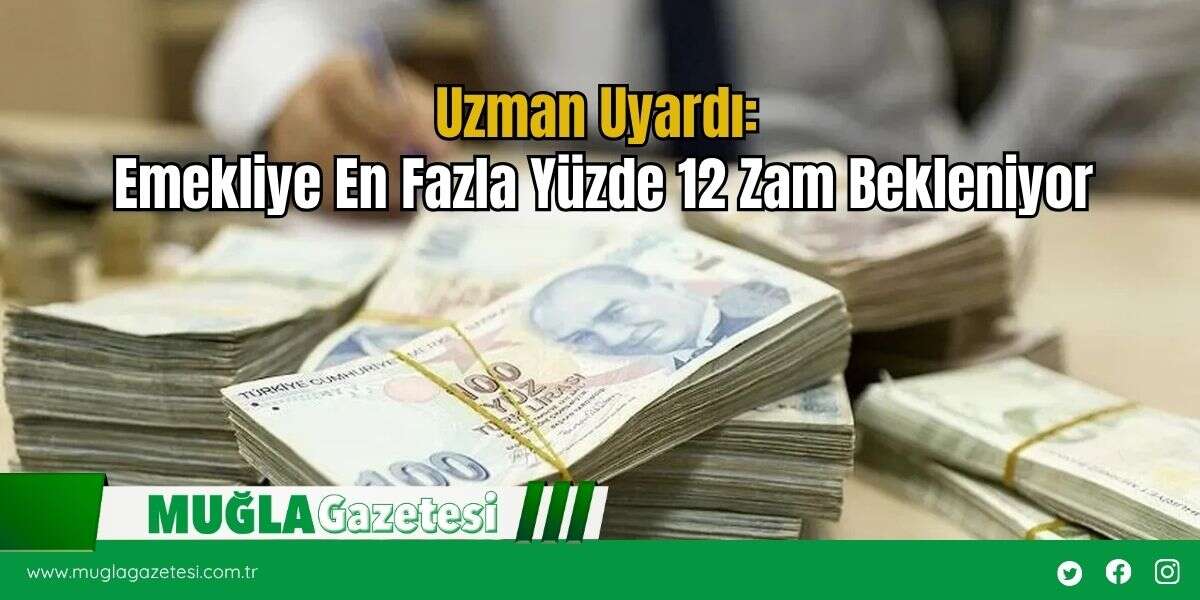 Uzman Uyardı: Emekliye En Fazla Yüzde 12 Zam Bekleniyor