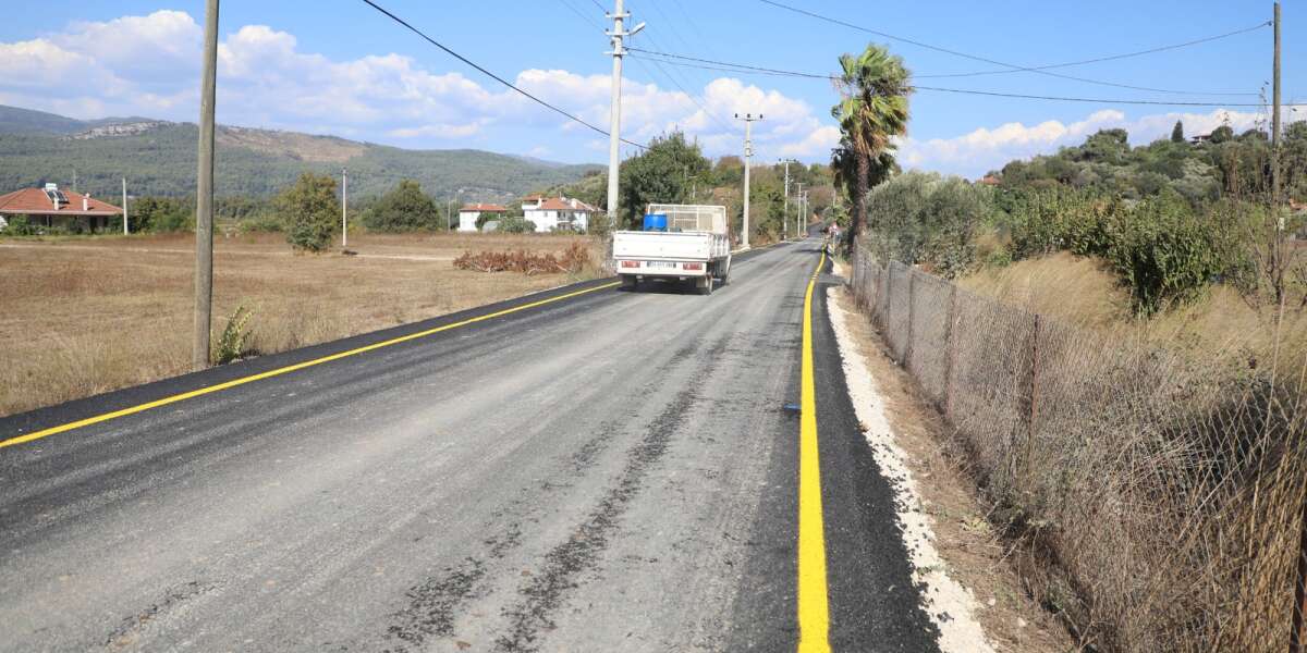 Kırsala Modern Dokunuş: Muğla Büyükşehir’den 13 Milyonluk Asfalt Yatırımı