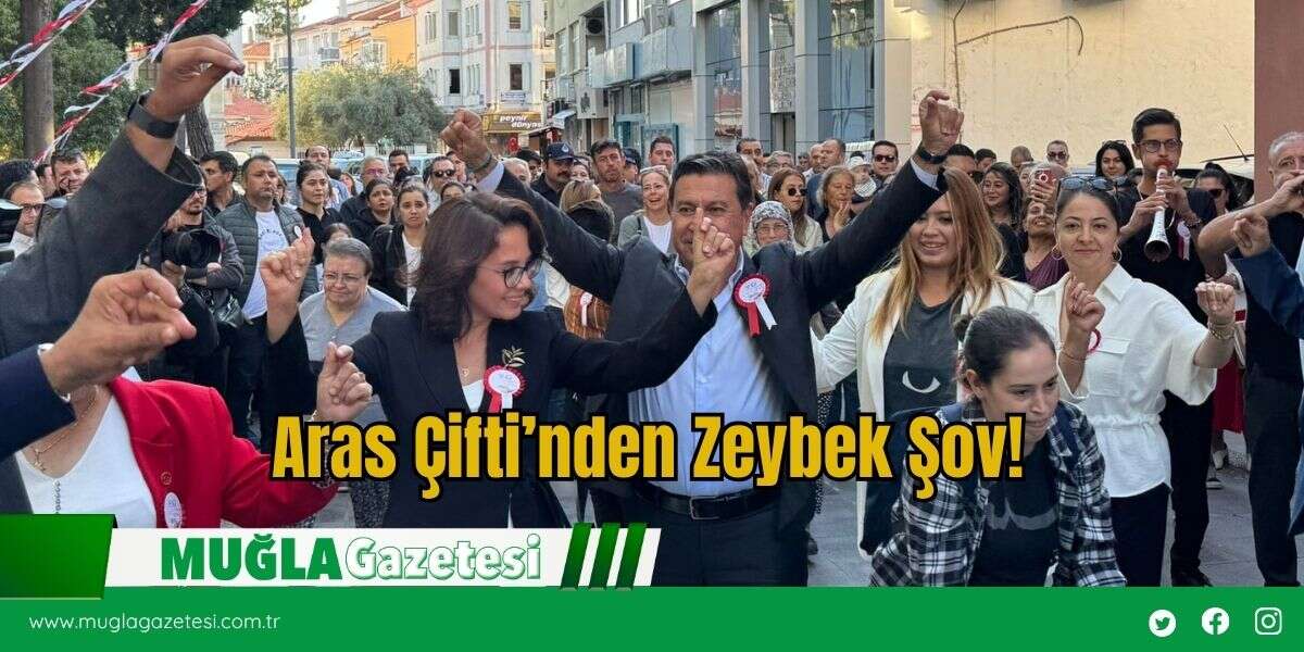 Aras Çifti’nden Zeybek Şov!
