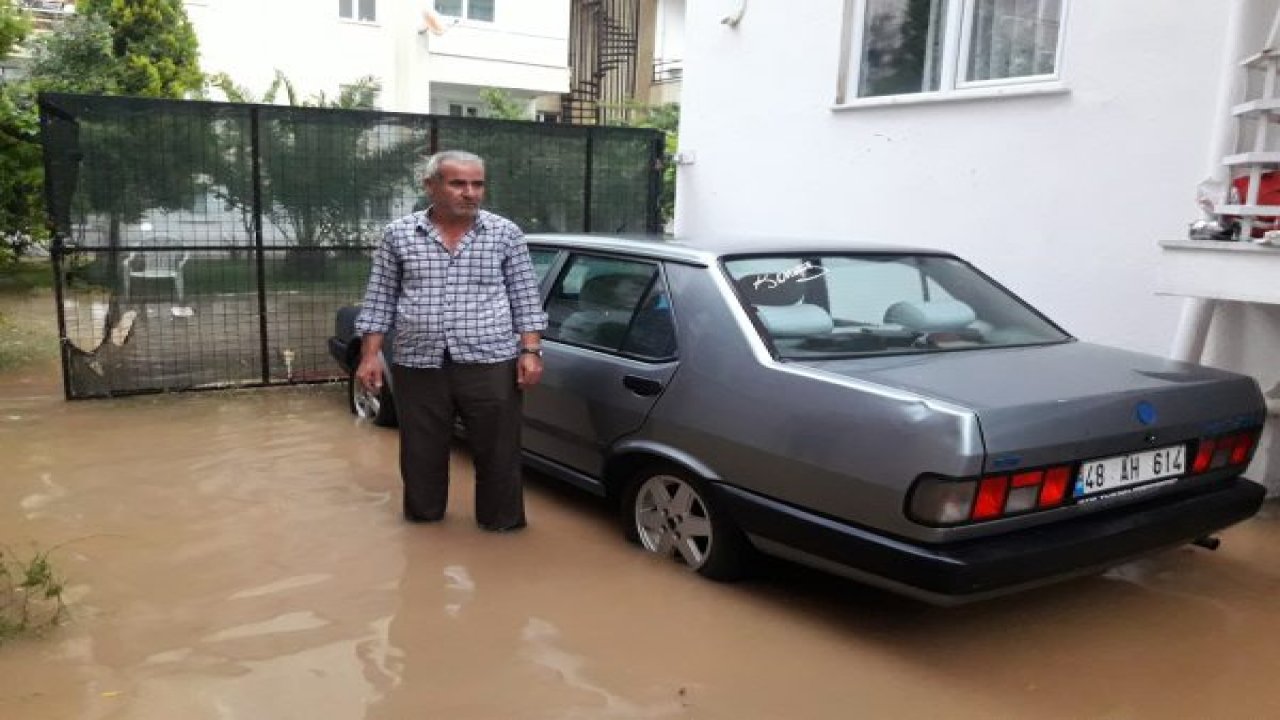 Muğla’da yağmur, su baskınlarına sebep oldu