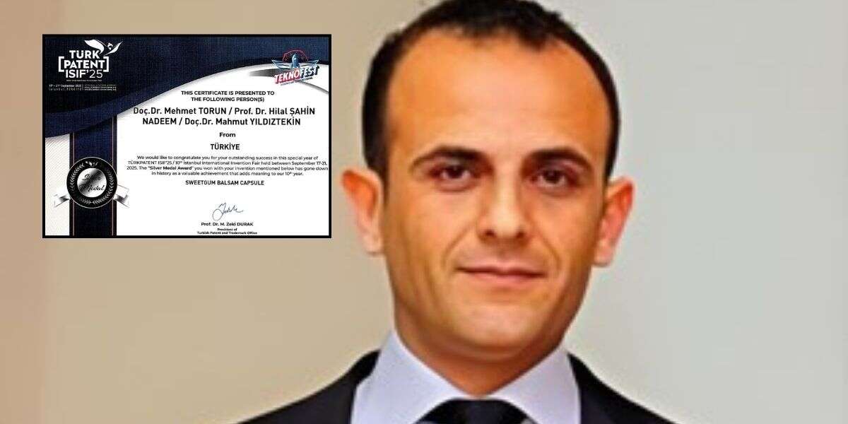 MSKÜ’lü Akademisyene ISIF’25’te Gümüş Madalya