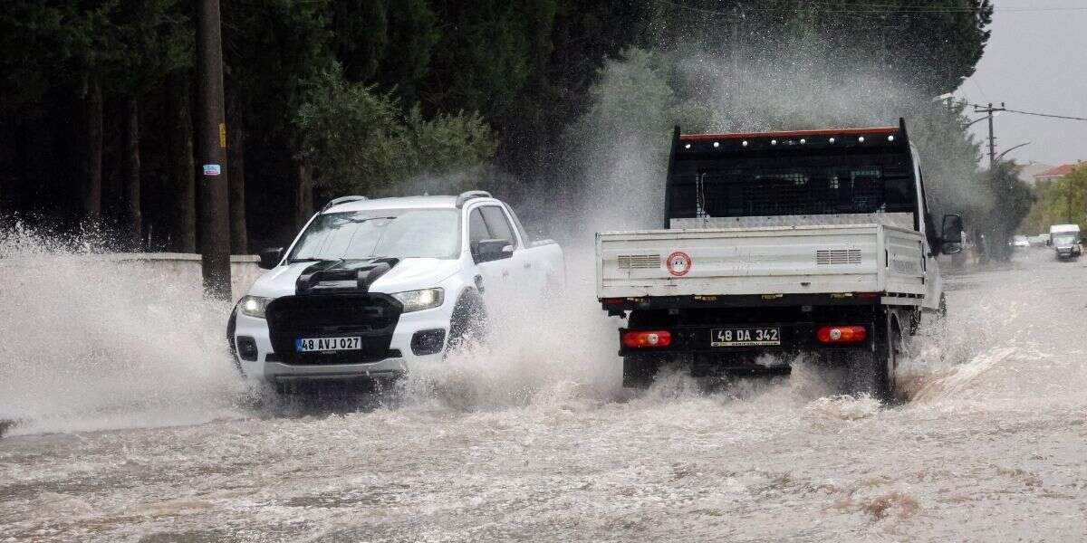 Fethiye’de Metrekareye 107.7 Kilogram Yağış Düştü