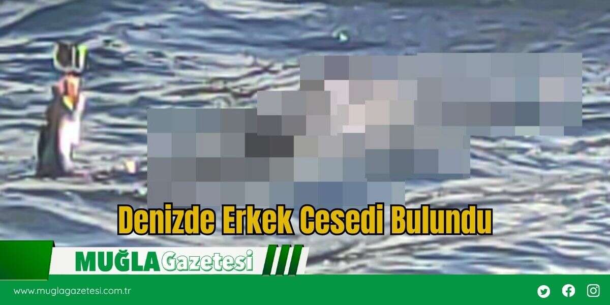 Denizde Erkek Cesedi Bulundu